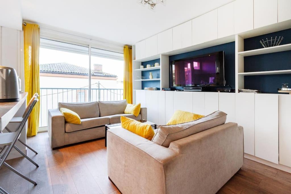 1 Bedroom/Clim/Wifi, St Michel Station Τουλούζη Εξωτερικό φωτογραφία